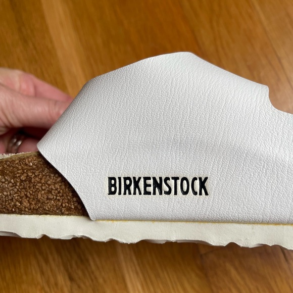 Birkenstock Milano Birko-Flor Sandals White Size 10 (41) - Picture 8 of 15